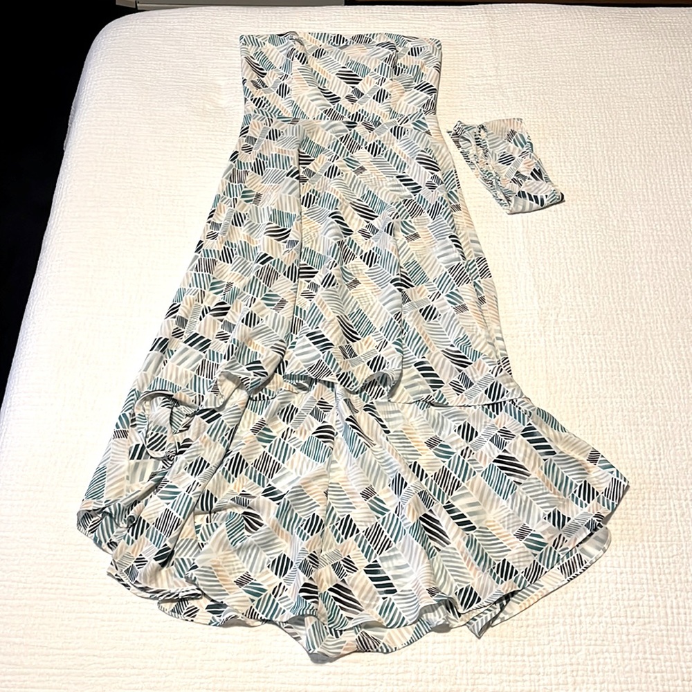 WHBM strapless dress